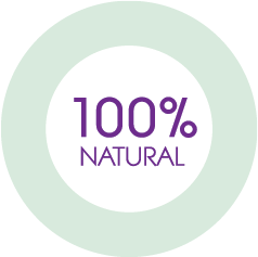 100% natural